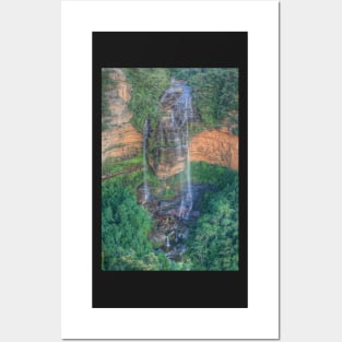 Wentworth Falls from Prince's Lookout Posters and Art